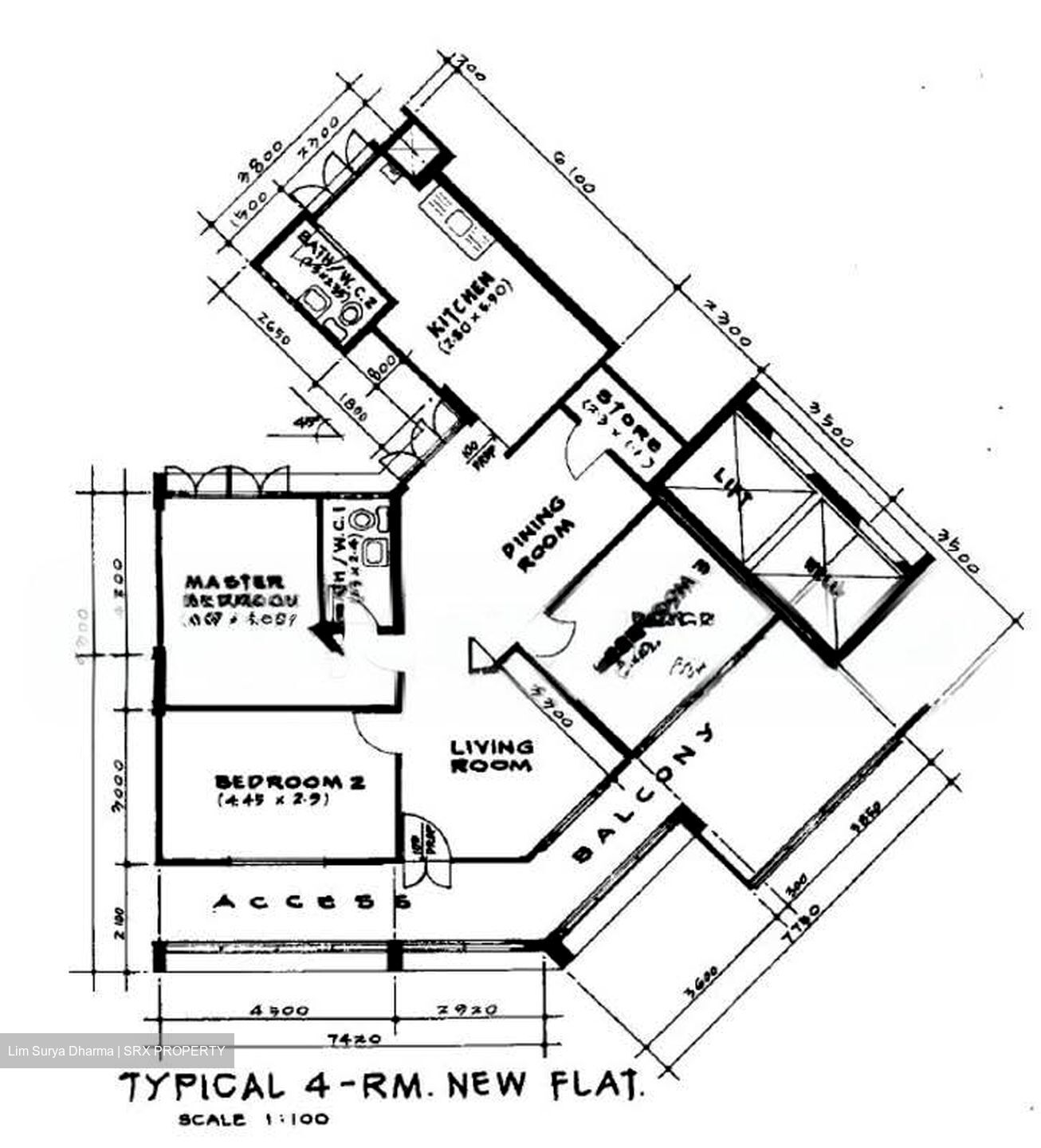 Blk 710 Hougang Avenue 2 (Hougang), HDB 4 Rooms #542292521